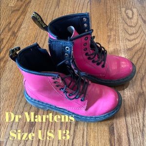 Dr Martens hot pink